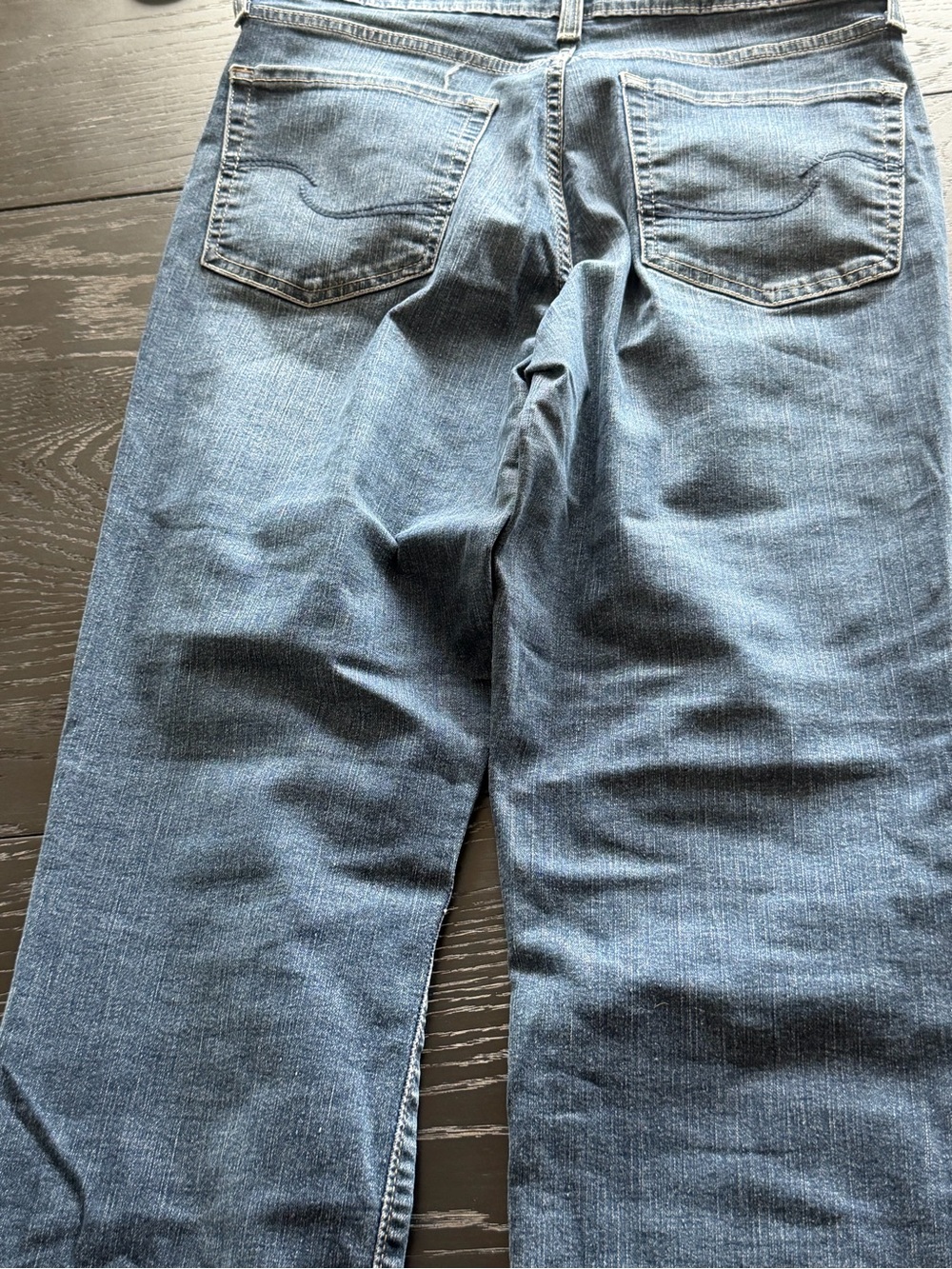 Levi's Straight Fit Dark Blue Jeans